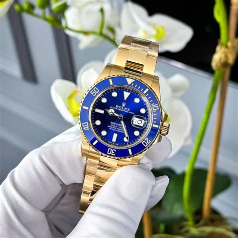 rolex submariner 2020 blue gold|rolex submariner official website.